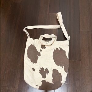 Baggu Cow Print Duck Tote Bag